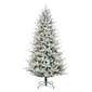Puleo International 7.5ft. Pre-Lit Spruce Christmas Tree - image 1