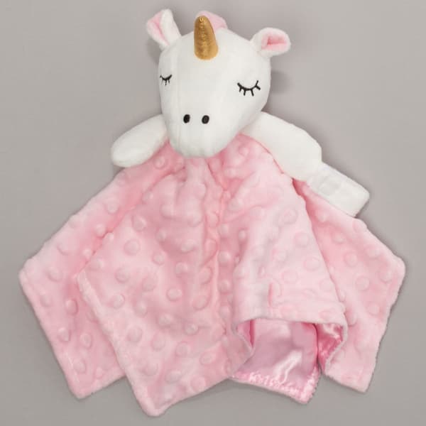 Little Celebrity(tm) Unicorn Bubble Mink Security Blanket - image 