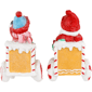 Northlight 2pc. Santa on Gingerbread Train Car Christmas Figures - image 5