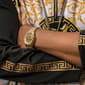 Mens Bulova Octava Automatic Goldtone Crystal Watch - 98A292 - image 4
