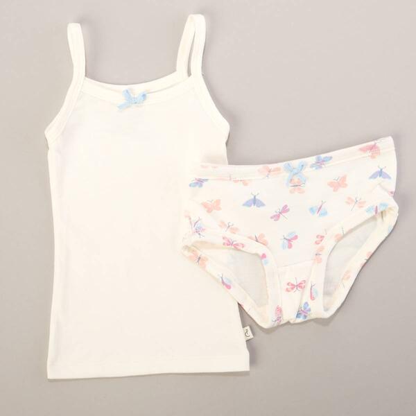 Toddler Girl Poppy & Clay Butterfly Camisole & Underwear Set - image 