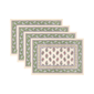 Threadmade Nomad Harvest Block Print Placemats - Set of 4 - image 1
