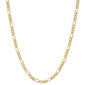 Gold Classics&#40;tm&#41; Gold over Sterling Silver Figaro Chain Necklace - image 1