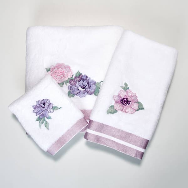 Royal Court Ashleigh Embroidered Bath Towel Collection