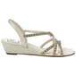 Womens New York Transit Tessie Smooth Wedge Dress Sandals - image 3