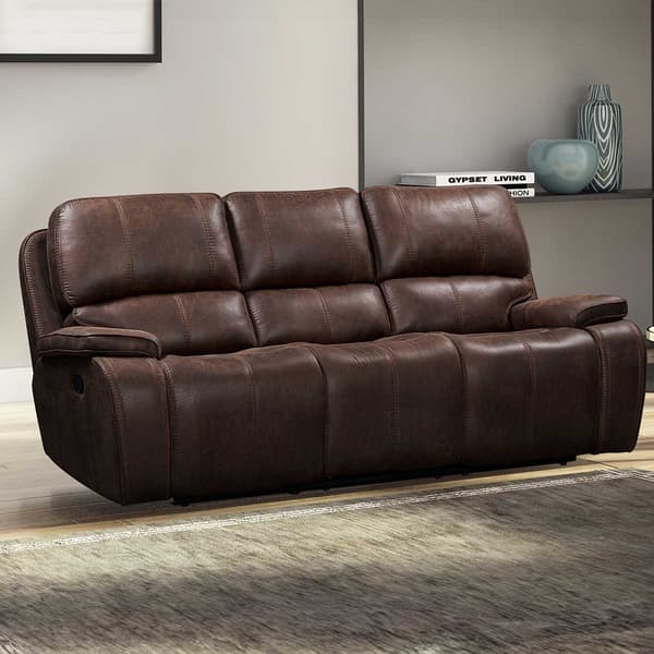 NEW CLASSIC Brookline Power Dual Reclining Sofa - image 