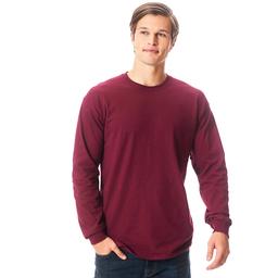 Mens Gildan(R) Classic Long Sleeve Ultra Cotton Crew Neck Tee