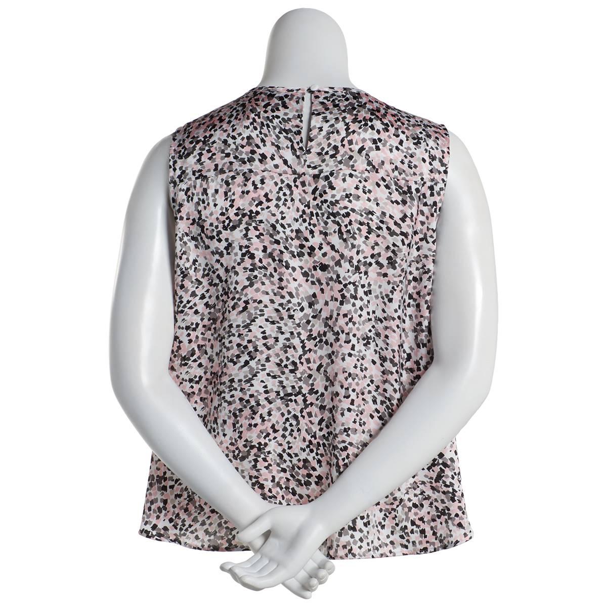 Kasper Keyhole Charmeuse Sleeveless Blouse - Macy's