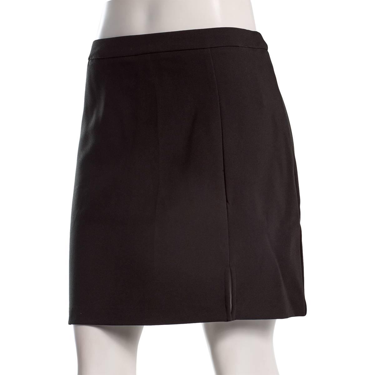 Juniors A. Byer Front Slit Mini Skirt