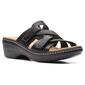 Womens Clarks&#40;R&#41; Collections Merliah Karli Metallic Strappy Sandals - image 1