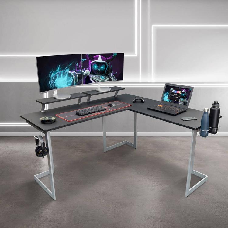 Techni Sport Warrior 63" W L-Shaped Gaming Desk