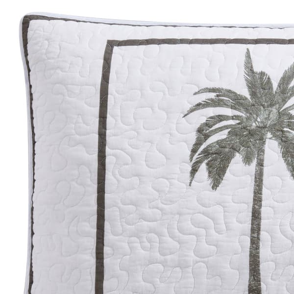 Tommy Bahama Palm Island Embroidered Sham - King