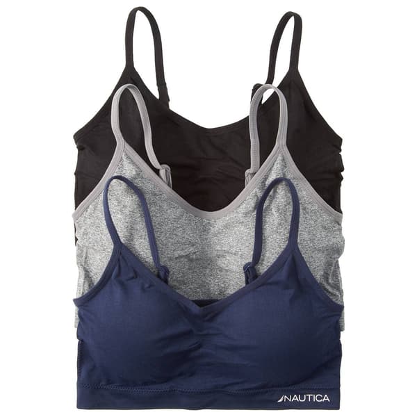 Womens Nautica 3pk. Seamless Comfort Bras NT5117-3PKC - image 