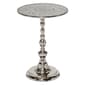9th & Pike(R) Silver Aluminum Glam Coffee Table - image 1