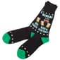 Mens Davco(R) Sunday Beer & Football Crew Socks - Black - image 1
