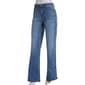 Juniors Celebrity Pink Mid Rise Curvy Wide Leg Baggy Pants - image 1