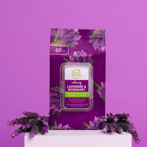 Petal Fresh Calming Lavender & Rosemary Makeup Removing Wipes