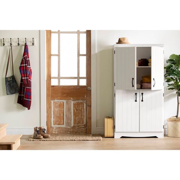 South Shore Farnel 4-Door Armoire