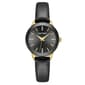Womens Ellen Tracy Gold-Tone Metal Bezel Strap Watch - ET5462GD - image 1