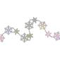 Northlight Seasonal Iridescent Snowflake Christmas Garland - image 6
