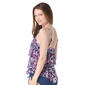 Womens Beach House Paradise Portia Mesh Tiered Tankini Swim Top - image 2