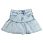 Girls (7-14) YMI® Denim Peplum Skirt - image 2
