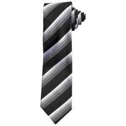 Boys Bill Blass Tie - Black/White