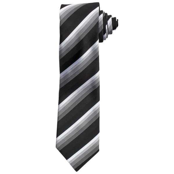 Boys Bill Blass Tie - Black/White - image 