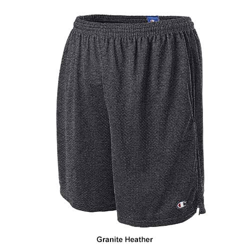 Mens Champion Pocket Mesh Active Shorts