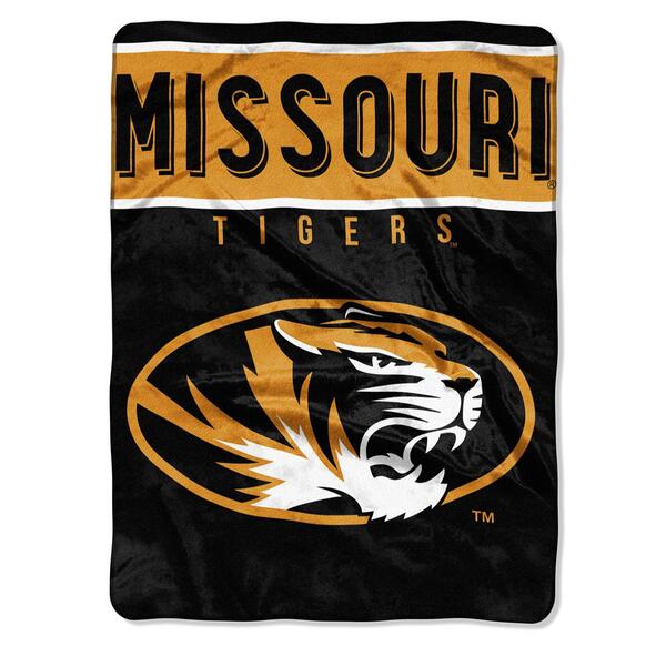 NCAA Missouri Basic Raschel Throw - image 