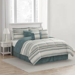 Ashley Cooper&#40;tm&#41; Comfort Stripe 7pc. Comforter Set