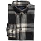 Young Mens Architect(R) Jean Co. Flannel Button Down - Black/Sand - image 1