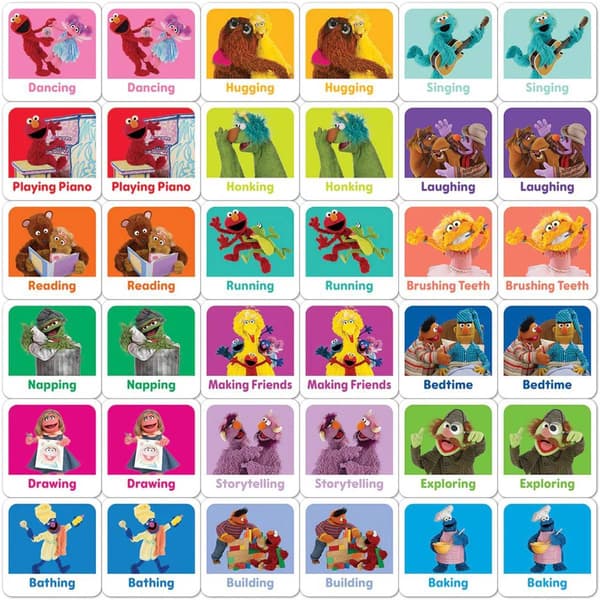 MasterPieces Sesame Street&#174; Elmo & Friends Matching Game