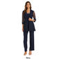 Womens R&M Richards 3pc. Bead Neck Sheer Sleeve Pants Set - image 4