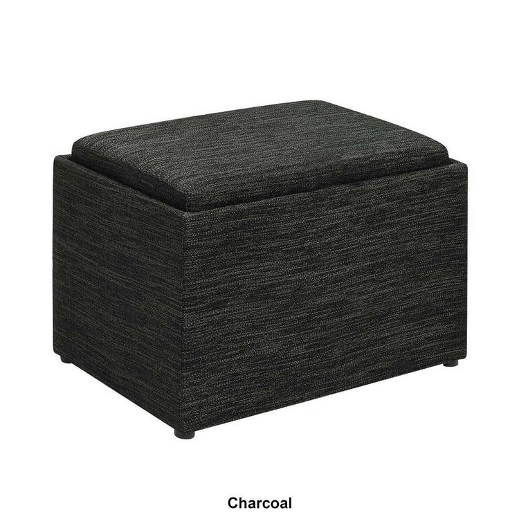 Convenience Concepts Designs4Comfort Accent Storage Ottoman