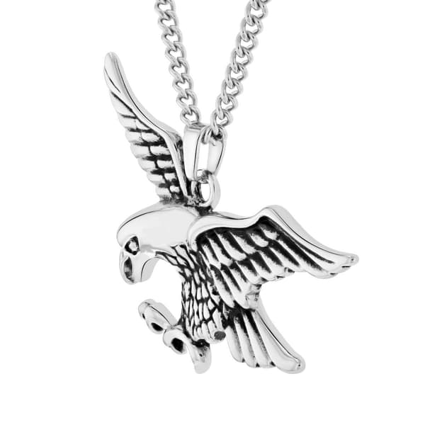 Mens Gentlemen's Classics&#8482; Stainless Steel Eagle Pendant