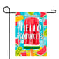 Northlight Seasonal Hello Summer Popsicle Outdoor Garden Flag - image 1