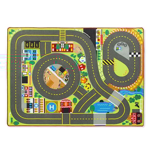 Melissa &amp; Doug(R) Jumbo Roadway Activity Rug