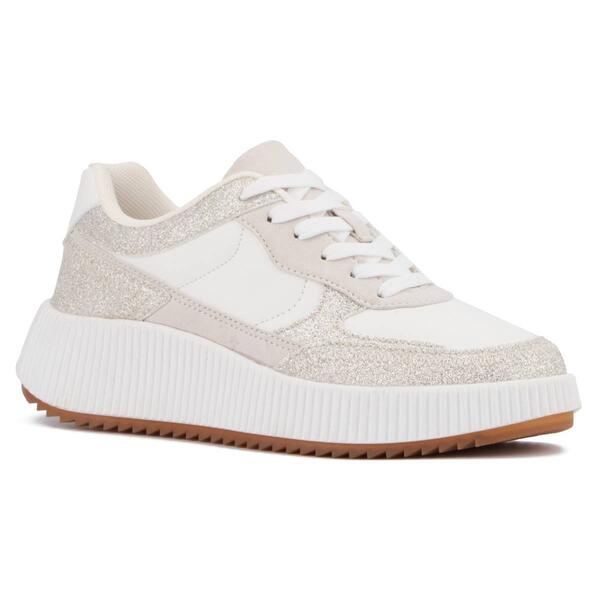 Womens Olivia Miller Beauty Queen Athletic Sneakers - image 