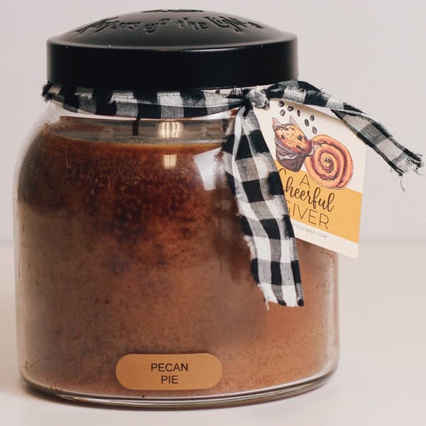 A Cheerful Giver(R) 34oz. Pecan Pie Papa Jar Candle - image 