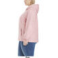 Plus Size d.e.t.a.i.l.s Windbreaker w/Stripe Hood Lining - image 2