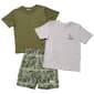 Boys (8-12) Avalanche(R) 3pc. Camo Shorts Set - Light Grey/Olive - image 1