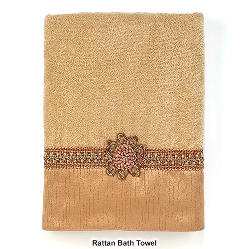 Avanti Braided Cuff Bath Towel Collection