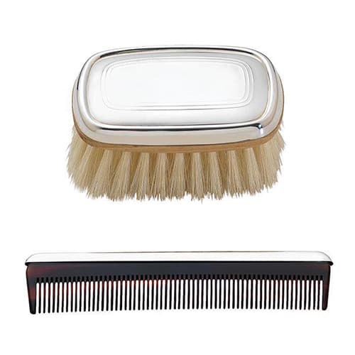 Reed & Barton Kent Boys Brush & Comb Set - image 