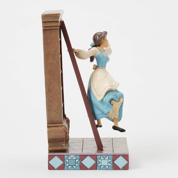 Jim Shore Disney Traditions Belle w/ Bookshelf Figurine