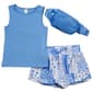 Girls (7-14) Yogalicious(R) Tank w/ Ditsy Patchwork Shorts Set - image 1