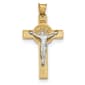 Unisex Gold Classics(tm) 14kt. St. Benedict Crucifix Pendant - image 1