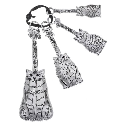 Ganz Cats Measuring Spoons - Set of 4 - image 