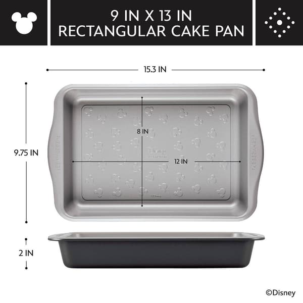 Farberware&#174; Disney Bake w/ Mickey Nonstick 9x13 Cake Pan