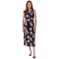 Plus Size Connected Apparel Sleeveless Floral Midi Dress - image 1